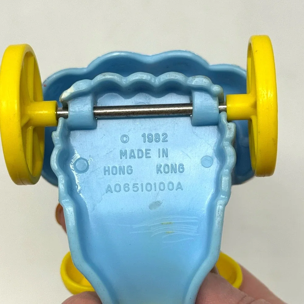 80s Playskool Candy Land Kids Sugar Button's Tricycle Toy Vintage 1982 Vehicle